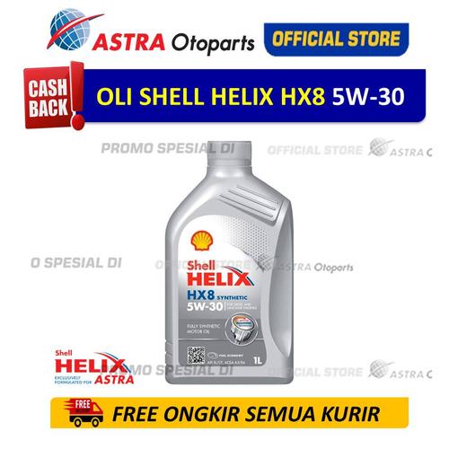 Foto Produk Oli Shell Helix HX8 5W30 SN/CF dari Astra Otoparts