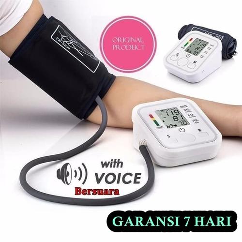Foto Produk Tensimeter Digital Bersuara Alat Pengukur Tekanan Darah Lengan Atas - Garansi 7 Hari dari Beauty n Health