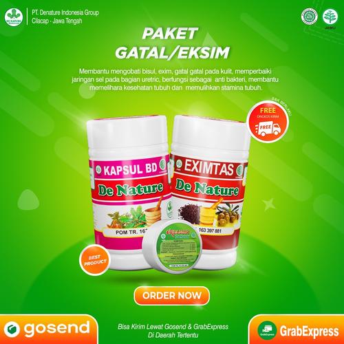Foto Produk Obat Eksim Dan Gatal Bersih Darah Salep Ex Clear Alami Asli De Nature dari jualobatampuh
