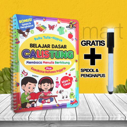 Foto Produk BUKU ANAK & TK PAUD BELAJAR DASAR CALISTUNG TULIS - HAPUS dari cerdas media