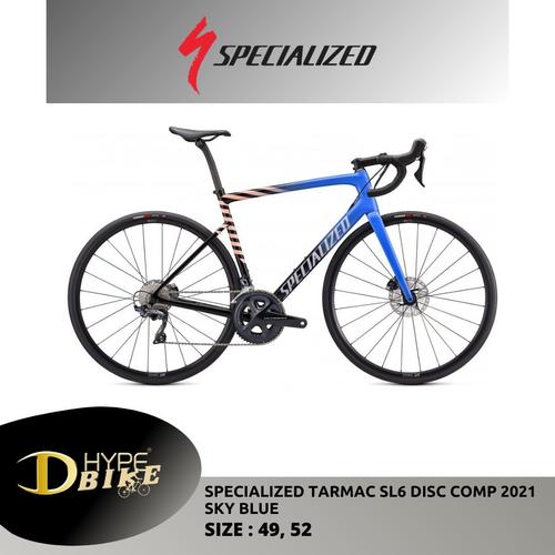 Jual Specialized Tarmac SL6 Comp Disc 2021 'Sky Blue' - 52 - Jakarta Utara  - Dhype_bike | Tokopedia