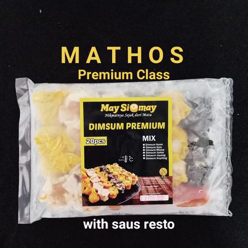 Gambar Dimsum mix premium isi 20 - Mathos May siomay dimsum dari gerai nuget Kota Bekasi Tokopedia