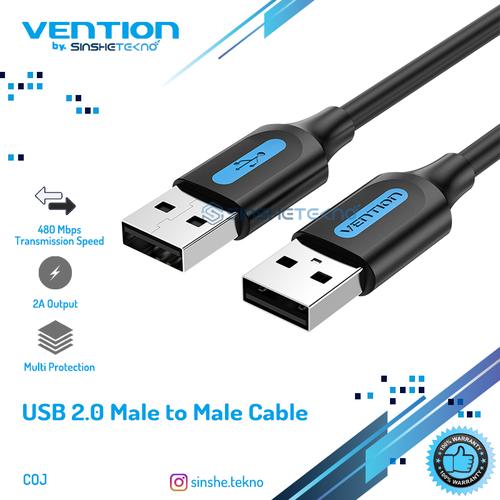 Foto Produk Vention Kabel Usb 3.0 2.0 Male To Male Extension Perpanjangan USB - COJ - Usb 2.0, 0.25m dari VENTION by SinsheTekno