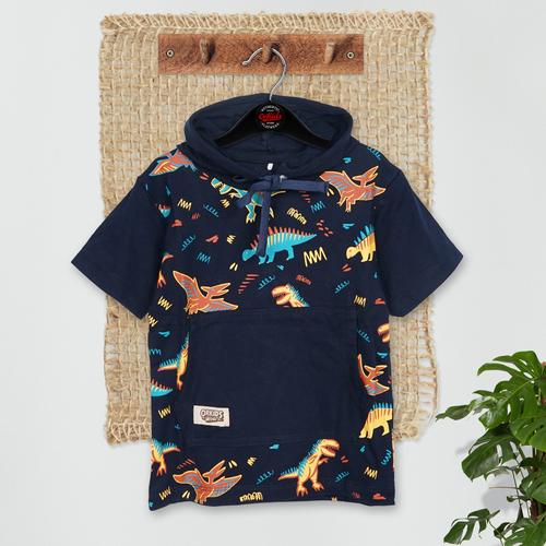 Foto Produk ORKIDS Baju Kaos Anak Paint Dino / Navy - XS dari ORKIDS