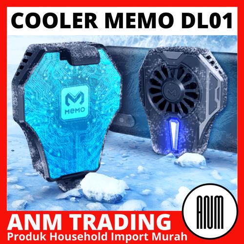 Foto Produk Cooler Handphone Memo DL01 / Fancooler Radiator / Pendingin HP DL 01 - DL01 dari ANM TRADING