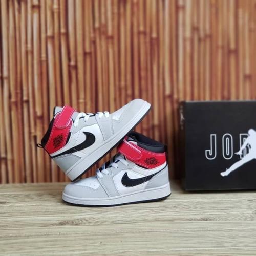 jordan red grey