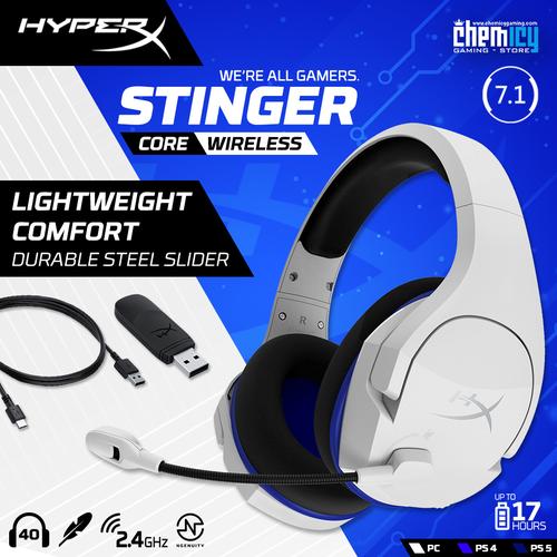 Jual HyperX Cloud Stinger Core Wireless White 7.1 Surround Gaming Headset -  Jakarta Pusat - Chemicy Gaming | Tokopedia