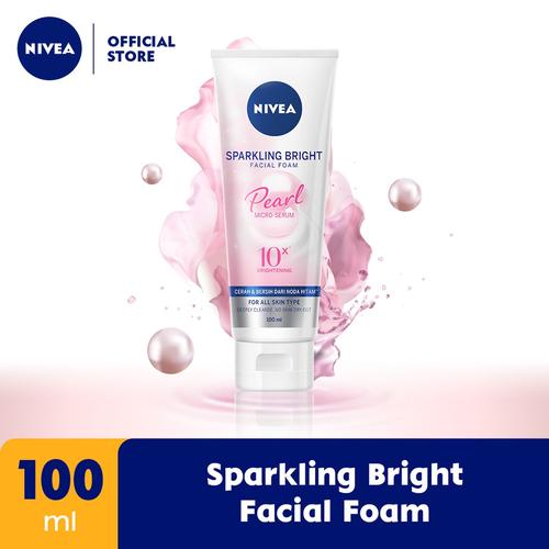 nivea brightening facial foam