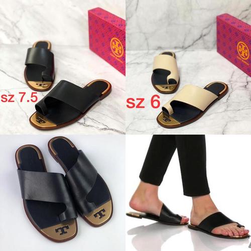 tory burch selby toe ring slide sandal
