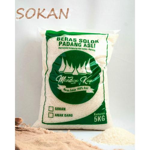 Foto Produk Beras Padang Solok - Sokan 5kg dari MandaroKayo