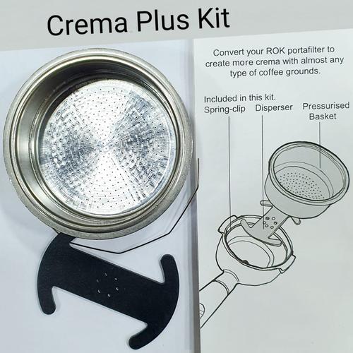 Gambar ROK Crema-Plus Kit Pressurized Basket untuk ROK Portafilter dari eKioz Si Joe Jakarta Utara Tokopedia