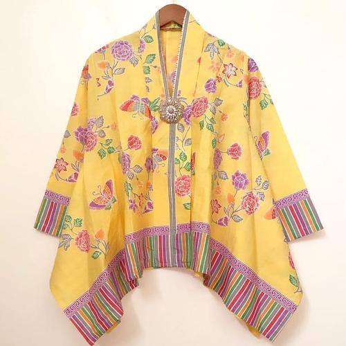 Foto Produk batwing blouse batik encim flowery dari Batik Sri