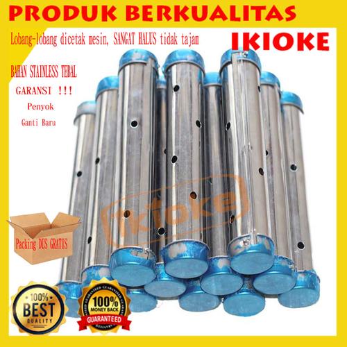 Foto Produk Cetakan Lontong STAINLESS STEEL ASLI - panjang 15cm, 3 Pcs dari ikiOke