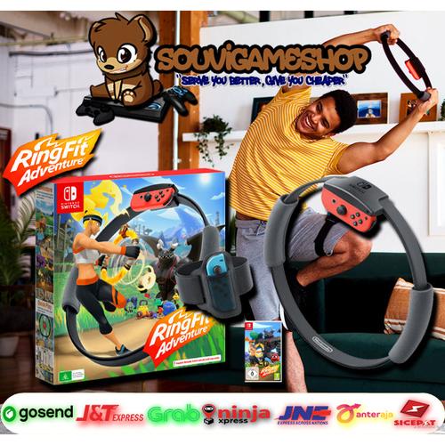 Foto Produk PROMO !! NINTENDO SWITCH RING FIT ADVENTURE / RINGFIT ADVENTURE USA - USA MDE dari souvigameshop