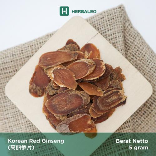 Gambar Korean Red Ginseng (高丽参片) / Kaolisem / Ginseng Korea Iris dari Herbaleo Jakarta Barat Tokopedia