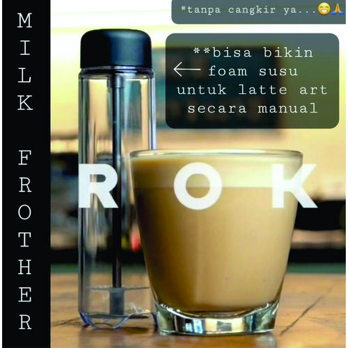Jual Milk Frother Manual Original Rok Presso Jakarta Utara ROk