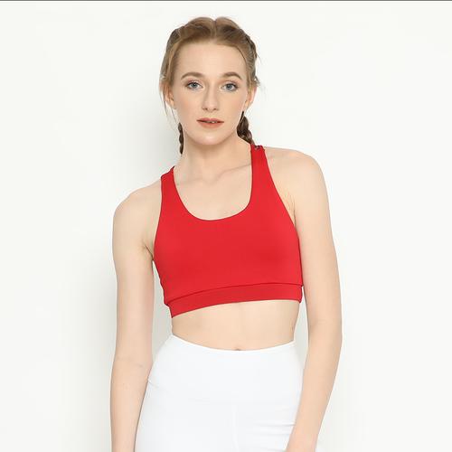 Gambar CoreNation Active Kamala Bra - Red - S dari CoreNation Active Kota Surabaya Tokopedia