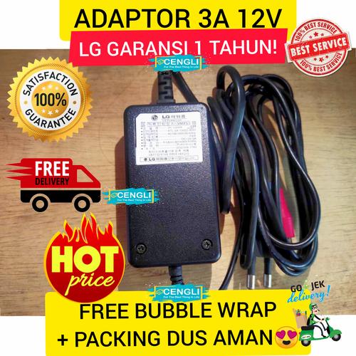 Gambar ADAPTOR LG 3A 12V dari Cengli! Store Kota Surabaya Tokopedia