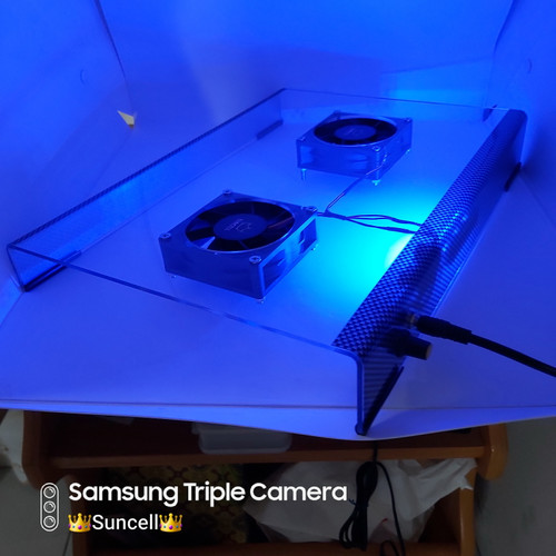 Foto Produk cooling pad laptop tahan 24 jam 6.000 Rpm angin TOPAN - Gambar no 1, Bening dari Suncell