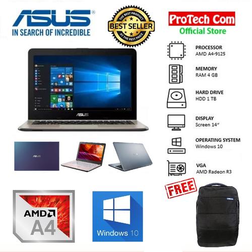 Promo Laptop Asus X441ba Amd A4 9125 4gb 1tb Vga Amd R3 14 Win10 Resmi Jakarta Pusat Protech Computer Tokopedia Promo Laptop Asus X441ba Amd A4 9125 4gb 1tb Vga Amd R3 14 Win10 Resmi Jakarta Pusat Protech Computer Tokopedia