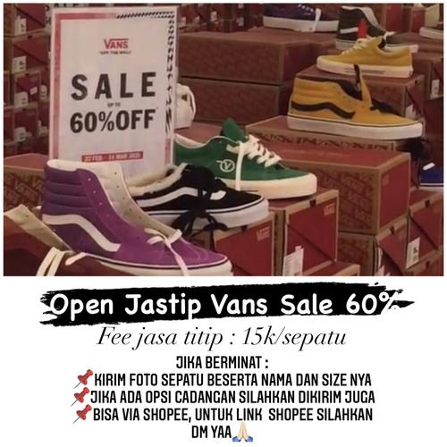 vans 60 off