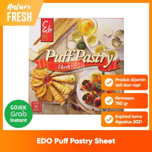 Foto Produk Edo Puff Pastry Sheet - Kulit Adonan Kue Puff Siap Saji Bahan Kue Roti dari NatureFresh