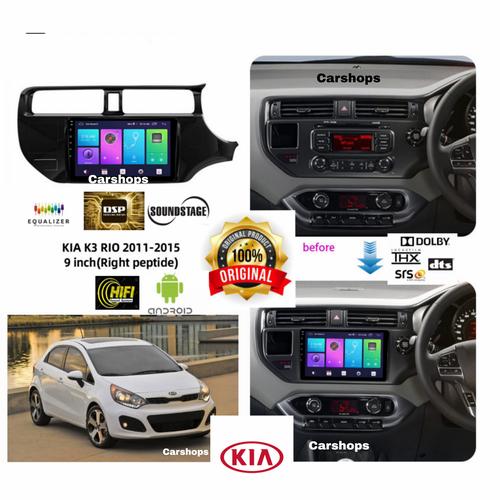 Headunit Android 9 Inch Kia Rio Ram 