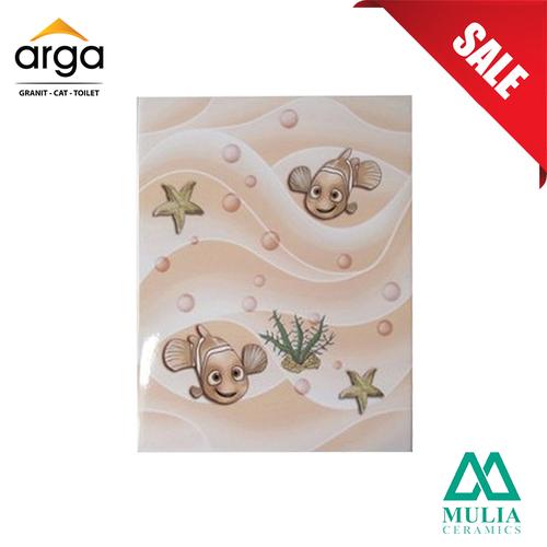 Foto Produk KERAMIK DINDING MULIA WT GUPPY BEIGE 20X25 KW1 dari ARGA Bahan Bangunan