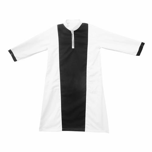 Foto Produk BAJUYULI - Koko Gamis Baju Muslim Anak Cowo Murah Hitam Putih KGS02 - S dari Bajuyuli