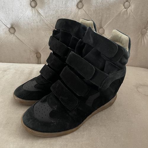 isabel marant wedge boots
