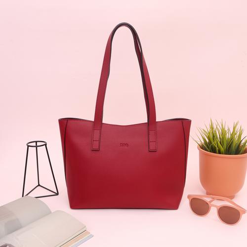 Foto Produk Bag by Zoe Tote Bag Premium Heather (color Red and Blue) - Merah dari Lumiere Bag