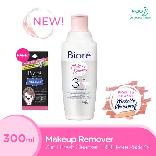 biore 3 in 1 fresh cleanser