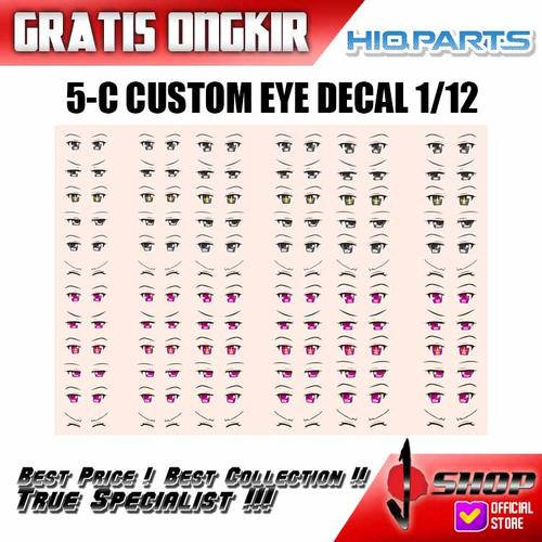 Gambar HIQ Part - 5-C Custom Eye Decal 1-12 (1 Sheet) dari J-SHOP HOBBY SHOP INDONESIA undefined Tokopedia