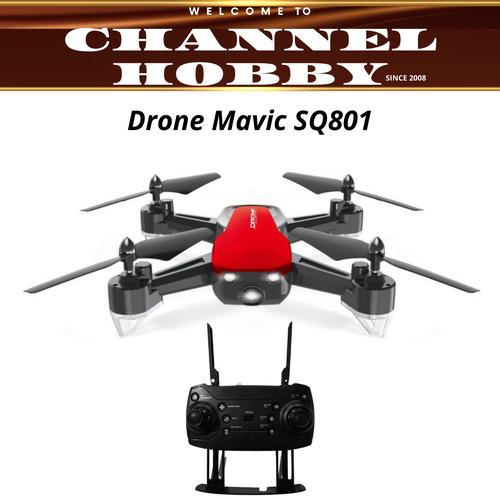 Foto Produk Drone SQ801/Drone Mavic 6 Axis Gyro Quadcopter - Merah dari Channel Hobby
