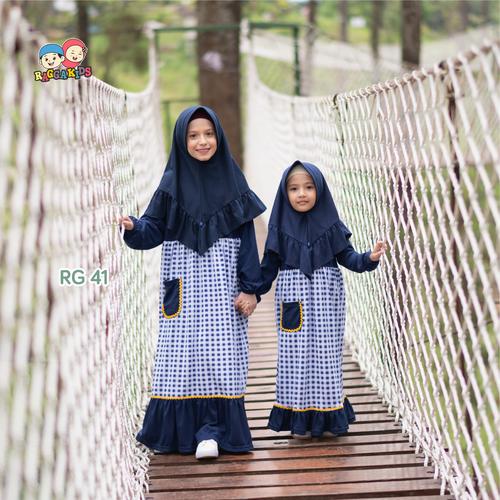 Foto Produk Rg41 Gamis kaos anak perempuan Ori by Raggakids - XS dari aisha89