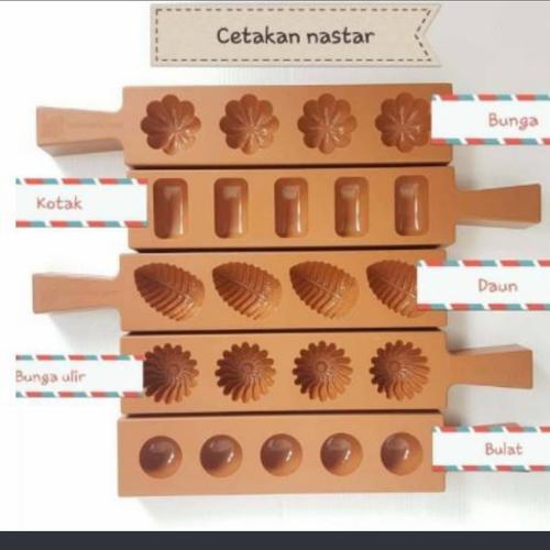 Foto Produk Cetakan Nastar Ketok Import Malaysia - bunga ulir dari V2 Storee