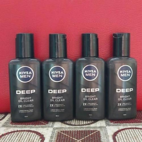 nivea men deep liquid facial foam