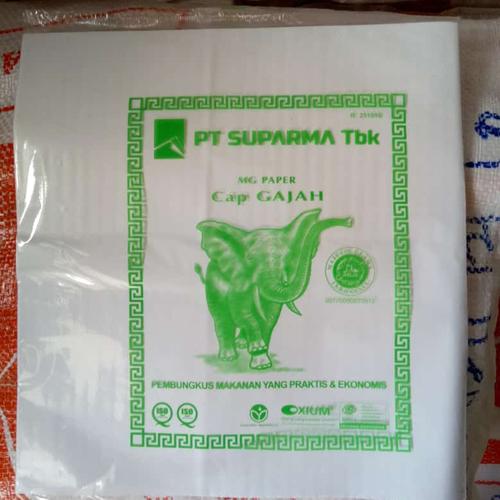 Foto Produk Kertas nasi KFC/MCD kertas wrap nasi 25x27cm burger - Merek Wa La La dari iPanda Plastik Plasindo