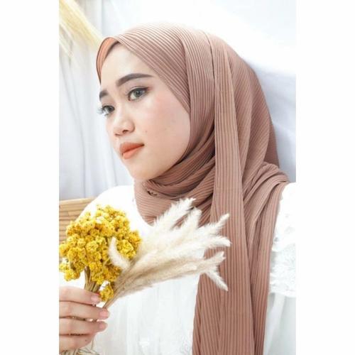 Foto Produk Jilbab Plisket Pashmina Premium ( Free gift menarik ) - CHOCO MILO dari Scarlett_Whitening Indonesia