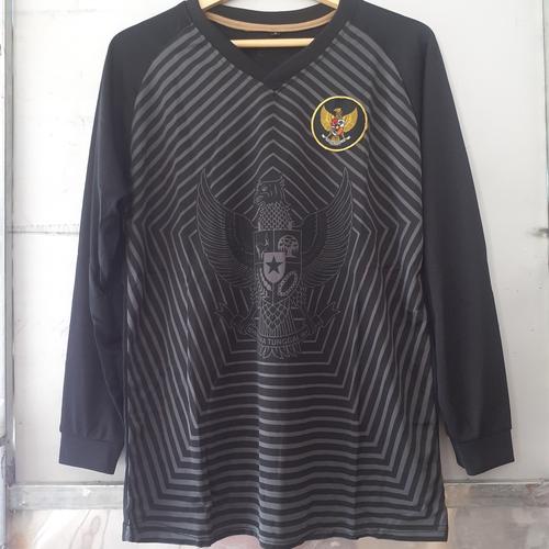 Foto Produk Jersey timNas Lengan Panjang - Hitam LS dari jersey Light Indonesia