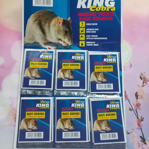 Gambar Racun Tikus dan Celeng Merek King Cobra Isi 24 Bungkus dari Kustikus Jakarta Pusat Tokopedia