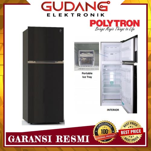 Jual Lemari Es 2 Tu Polytron Prm 431q Glassdooralarm Kulkas Poly Prm431q Kota Cirebon Gudang Elektronik Crb 