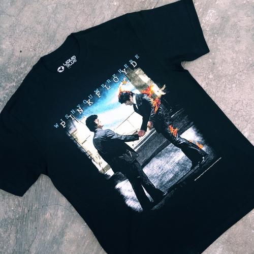 pink floyd wish you were here tee shirt