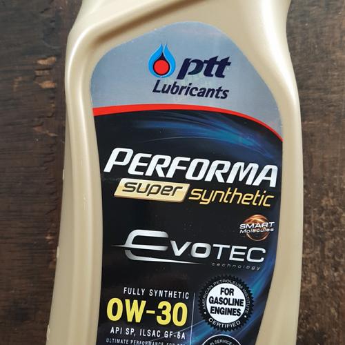 Foto Produk PTT 0W30 PERFORMA SUPER SYNTHETIC EVOTEC API SP dari td motor