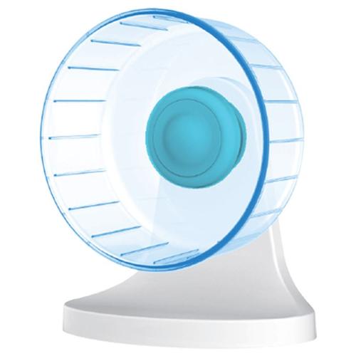 Foto Produk DaYang NV1529 Running Wheel Silent Jogging Plastik Mainan Hamster - Biru dari Hime petshop