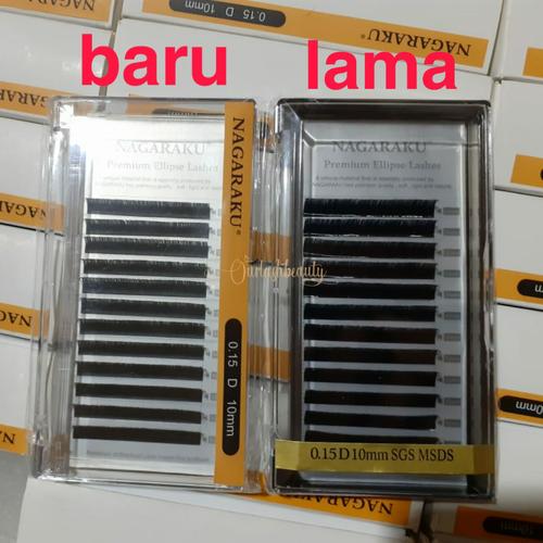 Foto Produk Nagaraku Ellipse eyelash extension PREMIUM QUALITY - single size dari ourlashbeauty