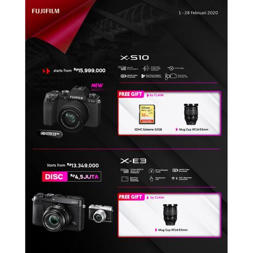 Foto Produk Fujifilm X-S10 Fuji XS10 X-S10 Body Only - Fuji XS10 TasKameraID dari taskamera-id