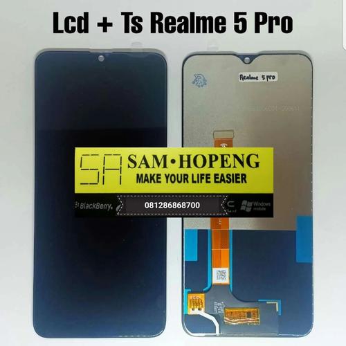 LCD + Touchscreen Realme 5 Pro Fullset 