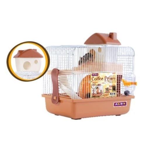Foto Produk AL190 Alex Coffee Prince Dream House of Hamster Kandang Lengkap dari Hime petshop