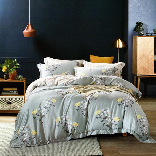 Foto Produk Sleep Buddy Set Sprei dan Bed Cover Pretty Day Tencel - King Size dari Sleep Buddy Bedding